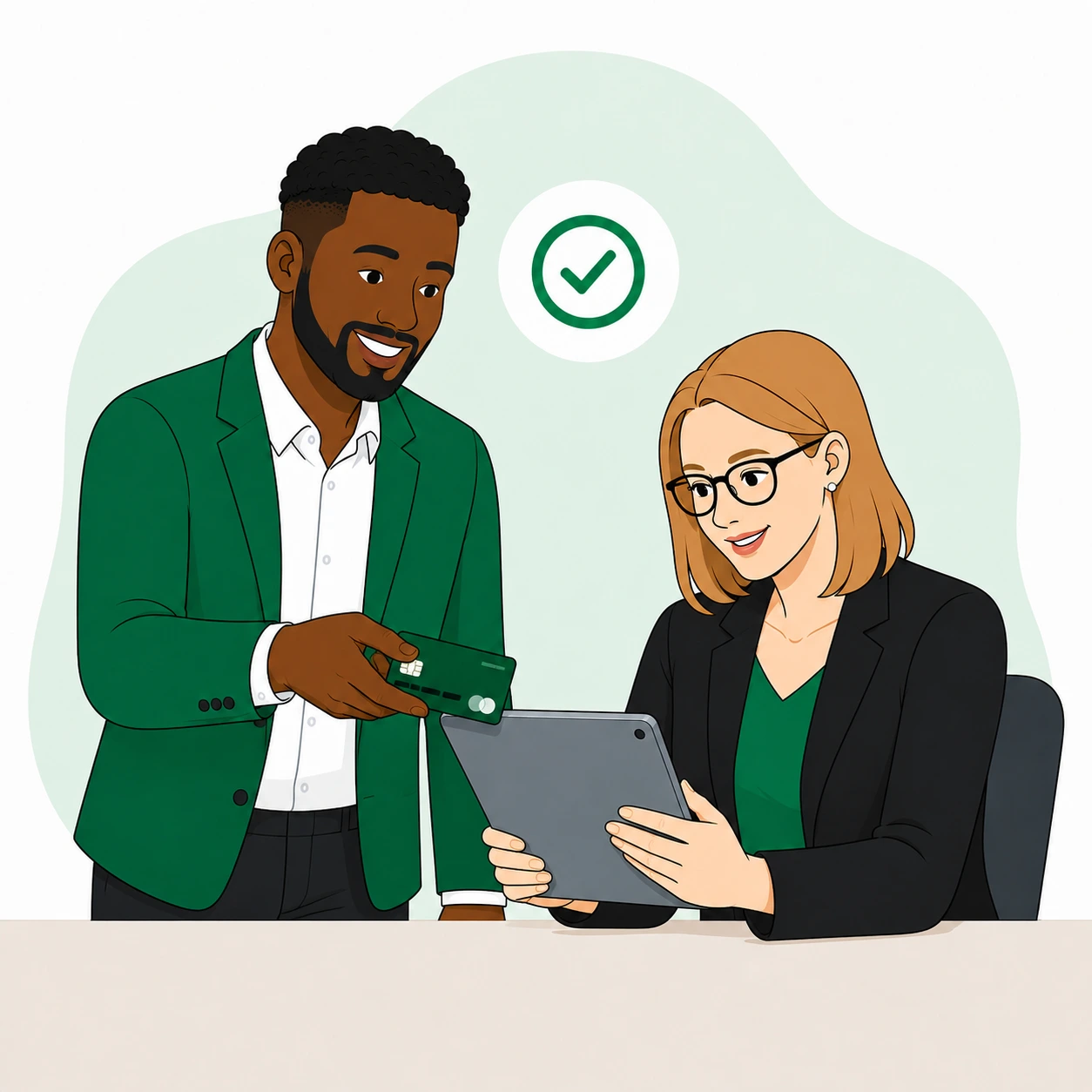 Get started step illustration