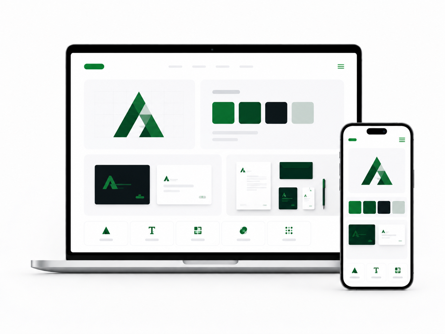 Brand & logo service illustration