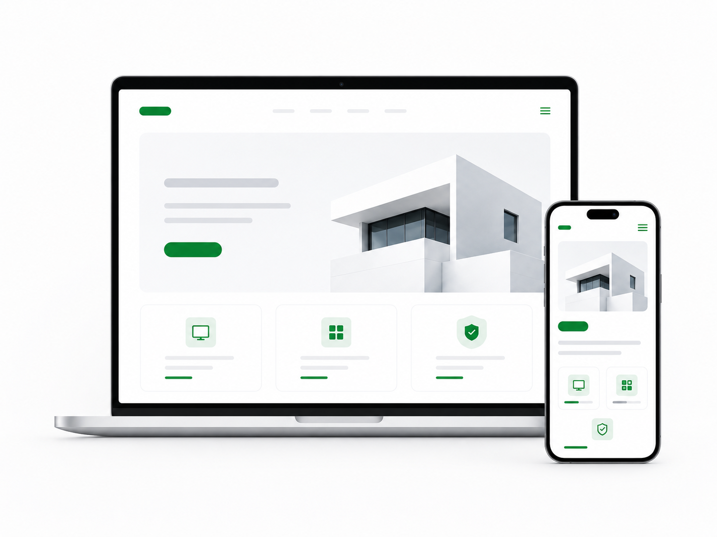 Website service illustration